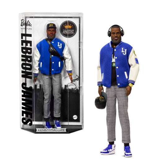 Barbie Poupée Lebron James Kenbassadors Avec Accessoires