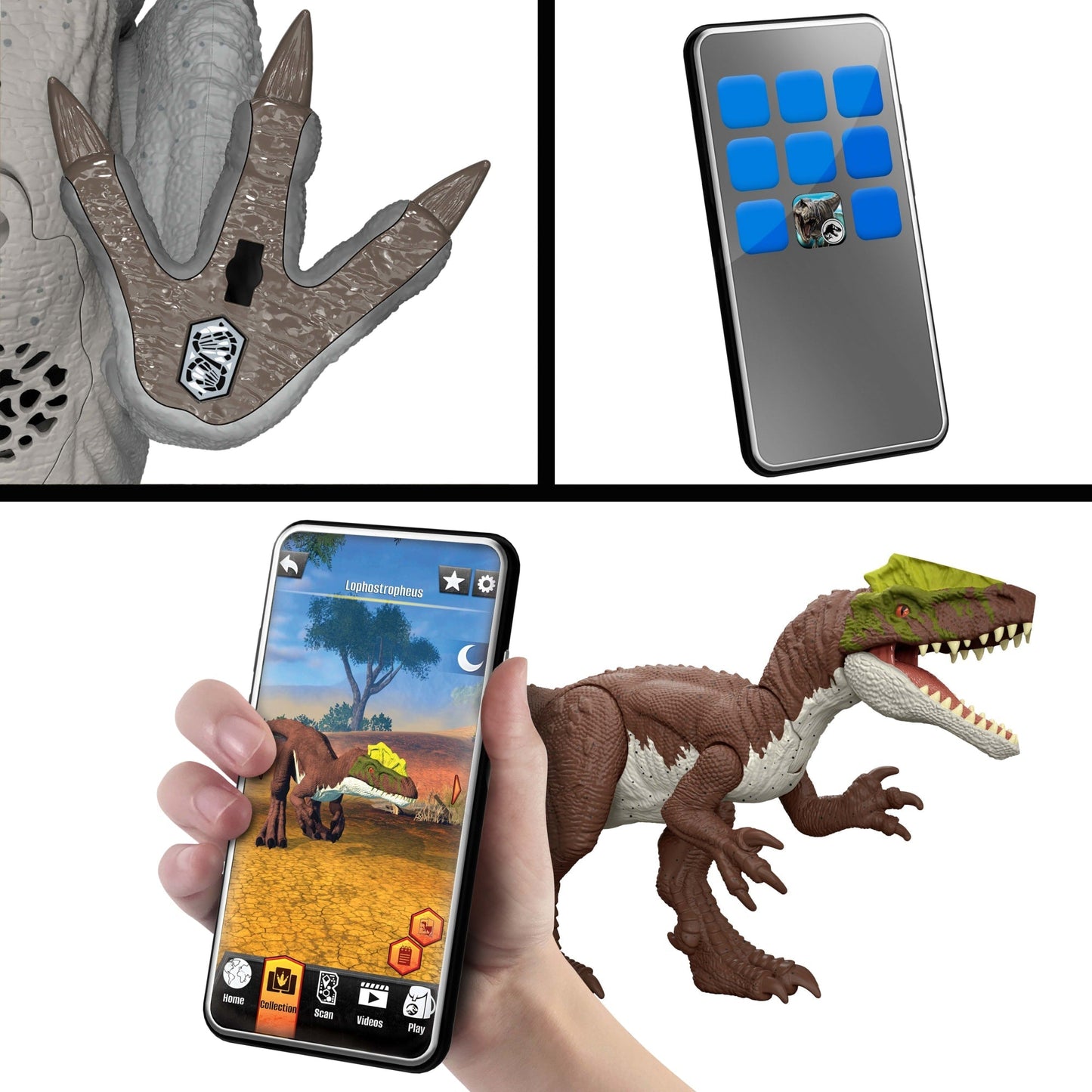 Jurassic World Dinosaurio de Juguete Rebirth Rugido Salvaje Maiasaura