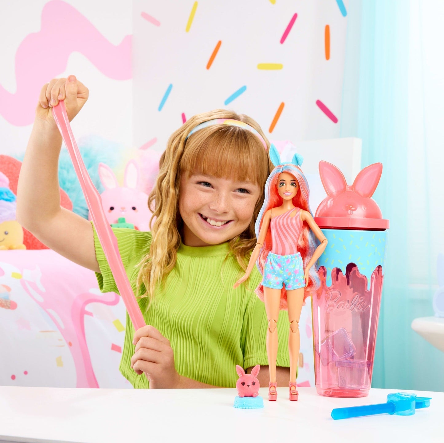 Barbie Pop Reveal Boneca Série de Animaizinhos Porquinho