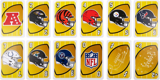 Giant UNO NFL Game For Kids, Adults & Family Night