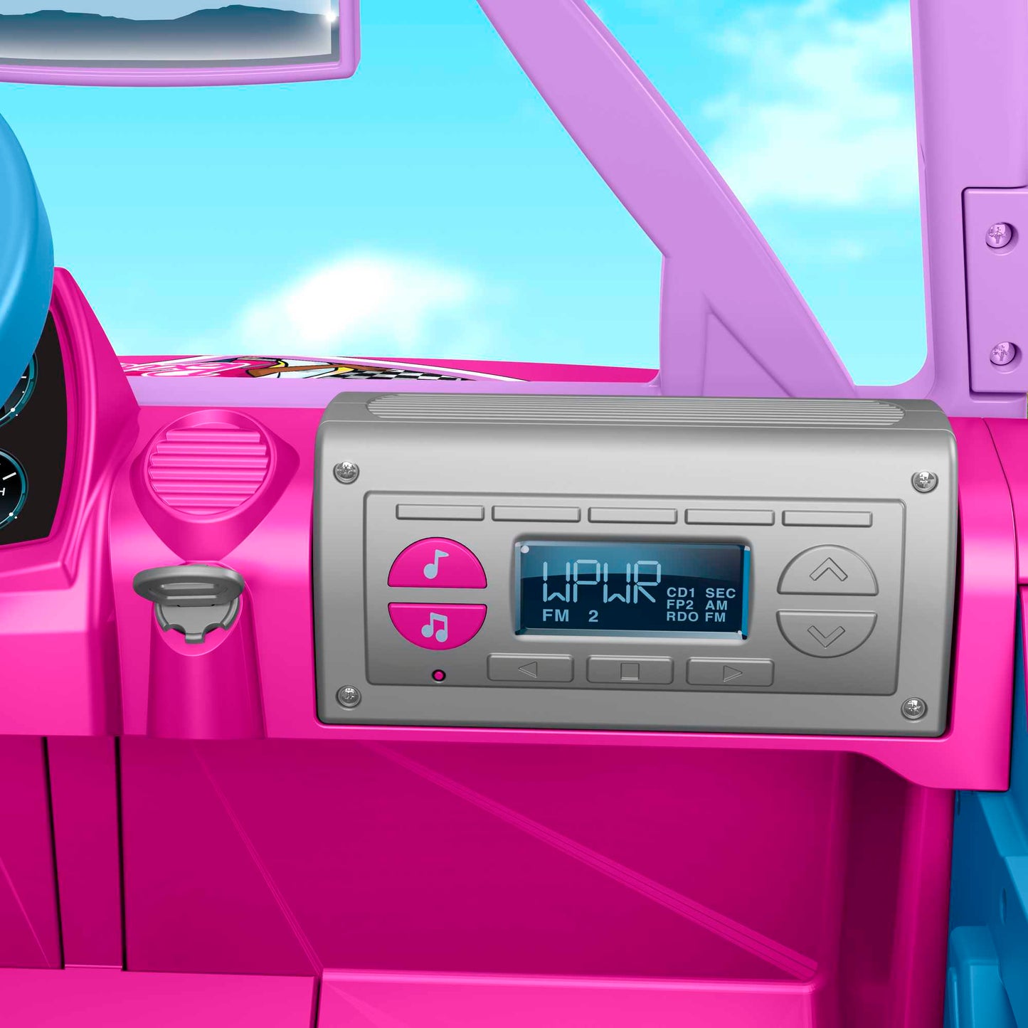 Power Wheels Jeep Wrangler Barbie